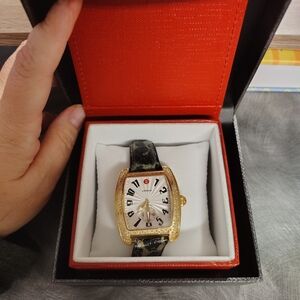 Gold and Black Women's Watch